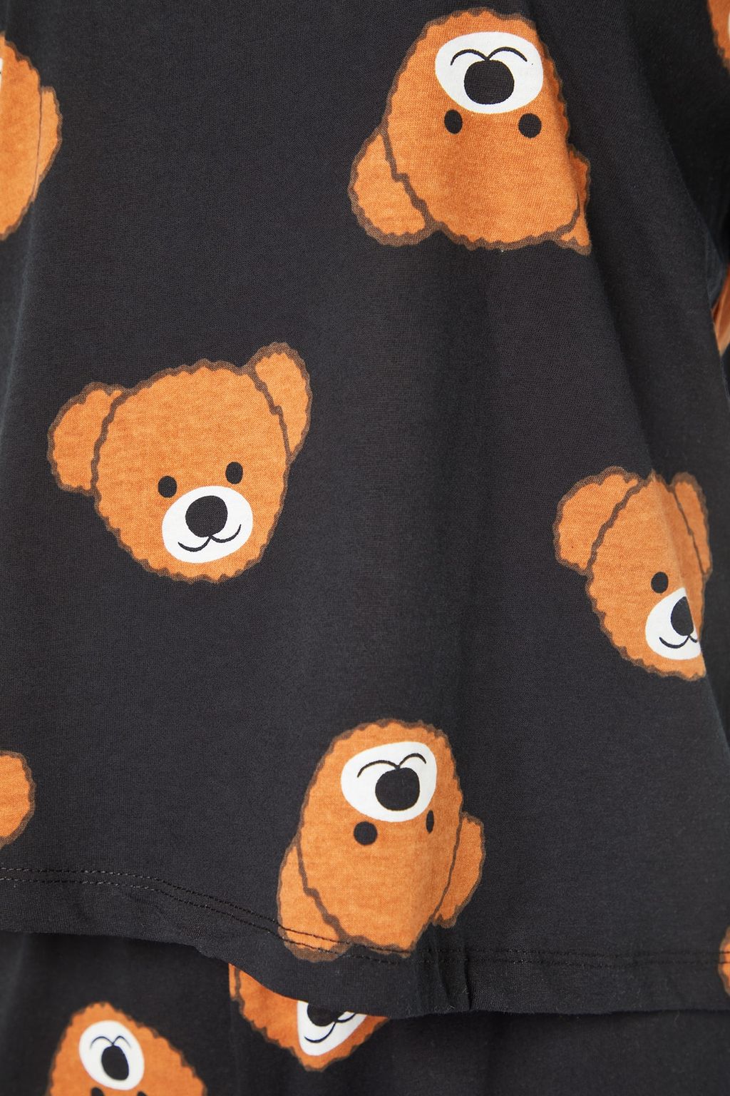 Trendyolmilla Kad?n Couple/Cift Siyah %100 Pamuklu Ay?c?kl? Orme Pijama Tak?m? THMSS21PT0195 фото 11