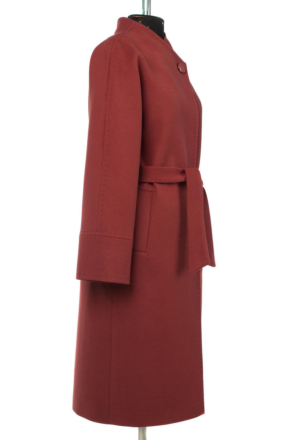 Пальто женское демисезонное (пояс) - El podio фото 7