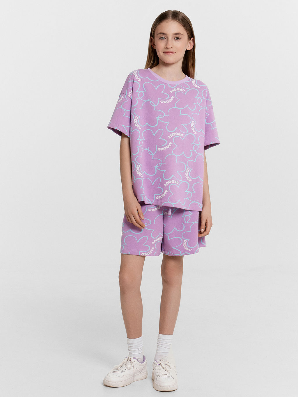 КОМПЛЕКТ ДЛЯ ДЕВОЧЕК (БЛУЗА, ШОРТЫ) - Mark formelle фото 2