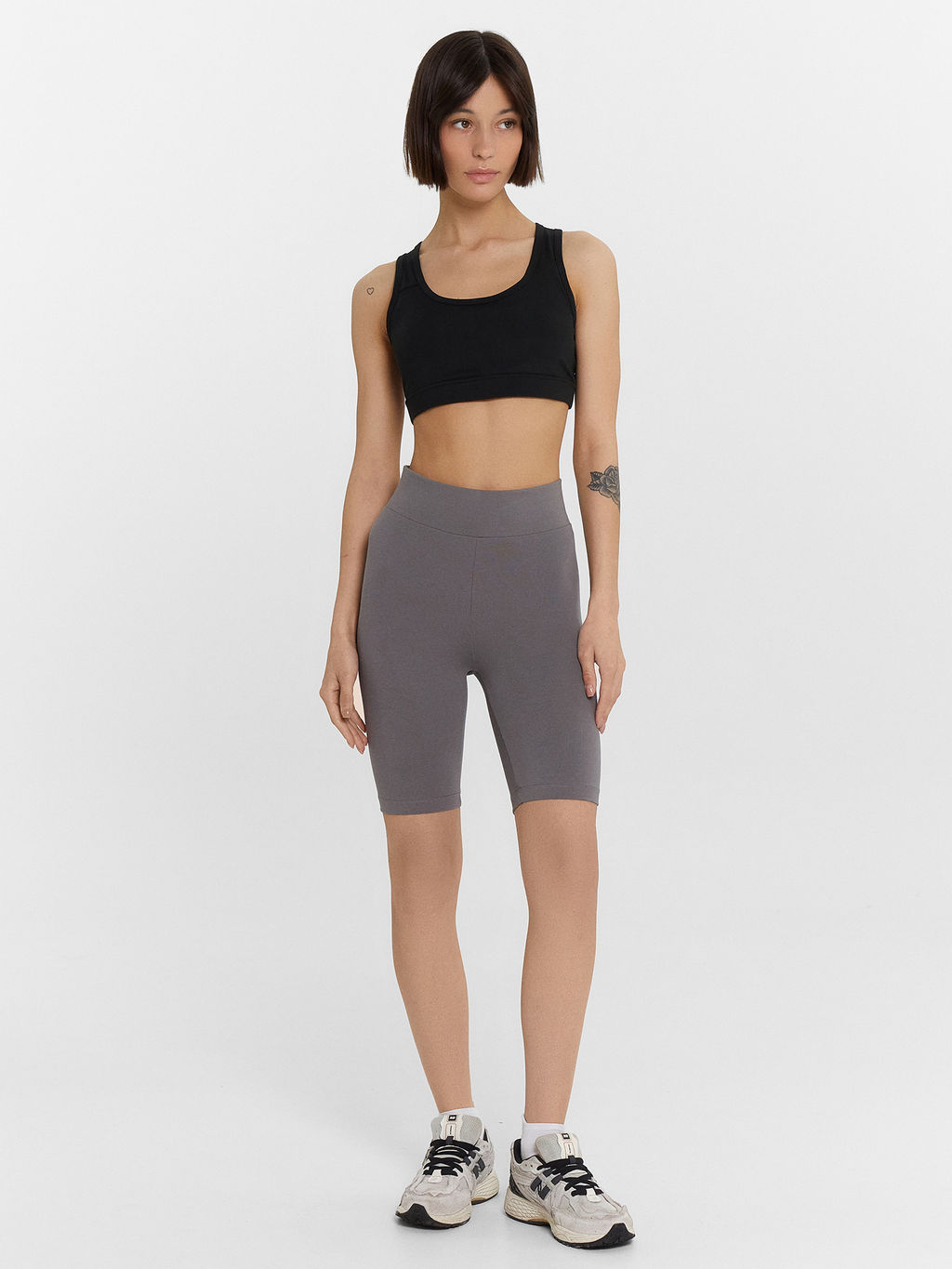 Велосипедки женские серые