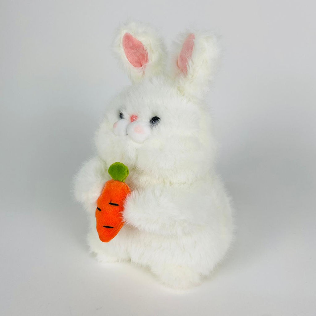 Мягкая игрушка Зайка с морковкой 25 см (арт. 3847/25) - Storyland фото 8