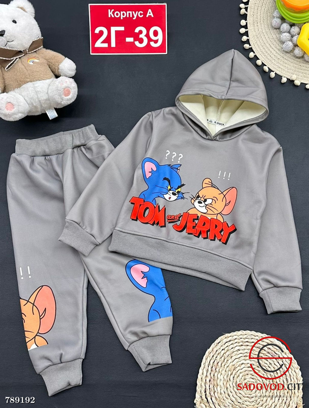 Детский спортивный костюм с начёсом