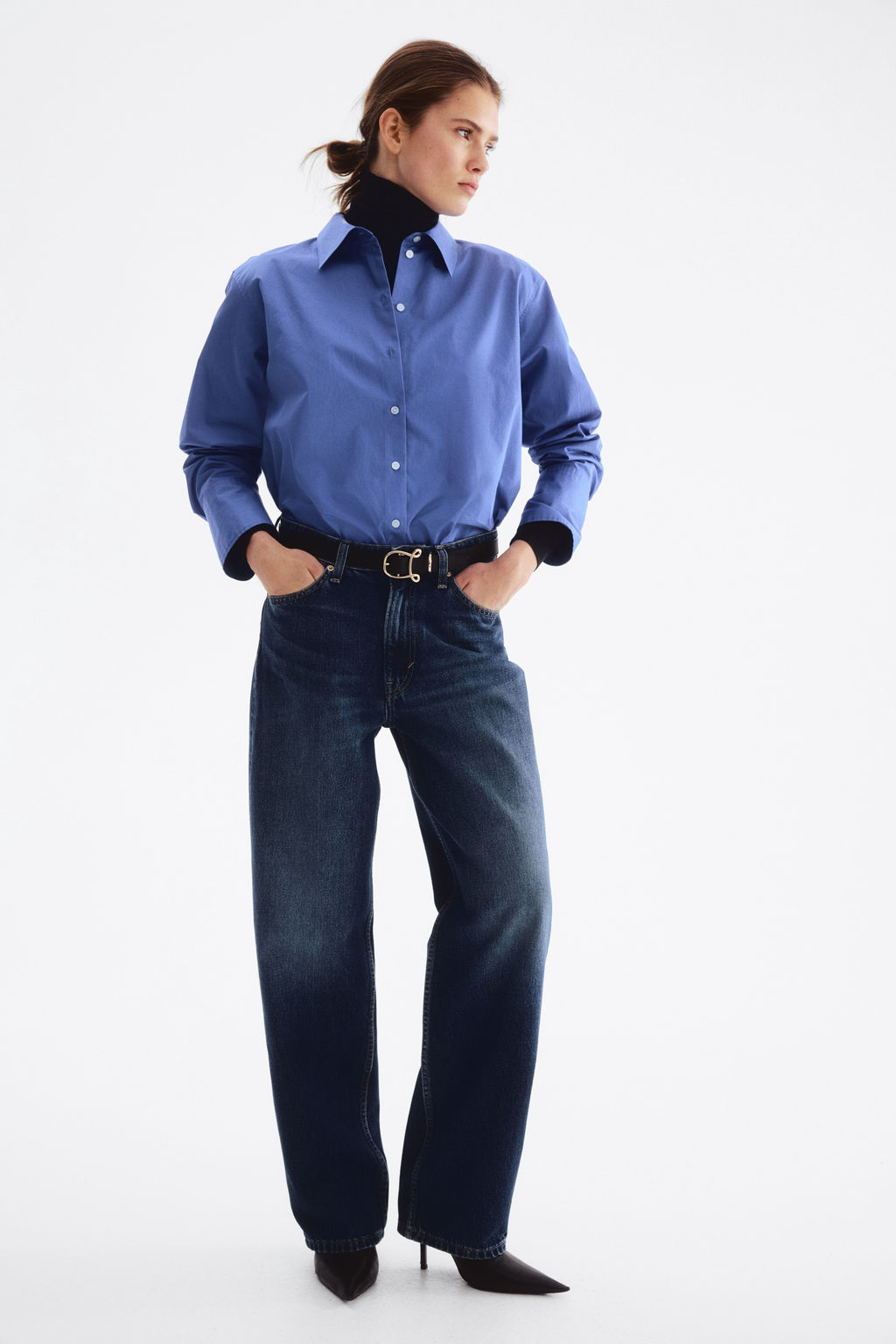 Barrel High Waist Jeans - H&m фото 3