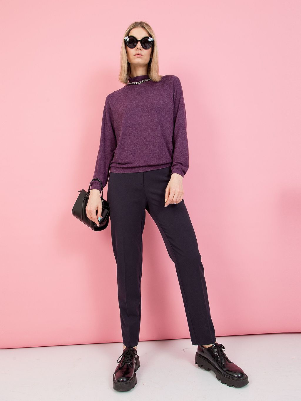 Джемпер PRIZ с рукавом покроя реглан - Stilla фото 19