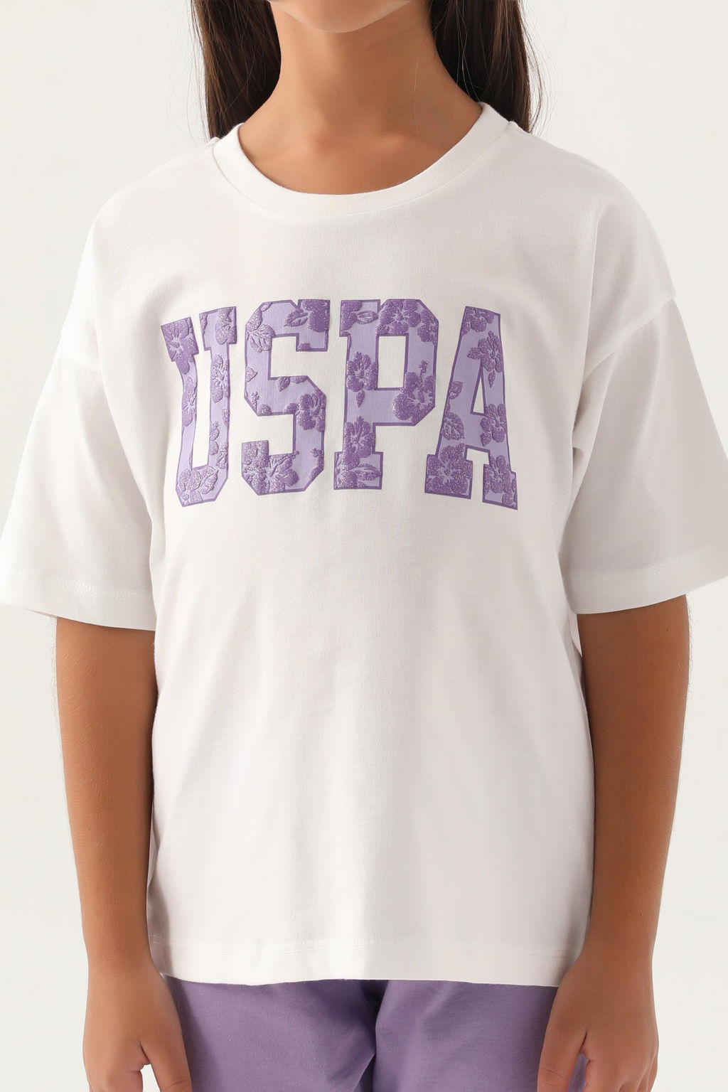 Кремовый пижамный комплект для девочки - U.s. polo assn фото 10