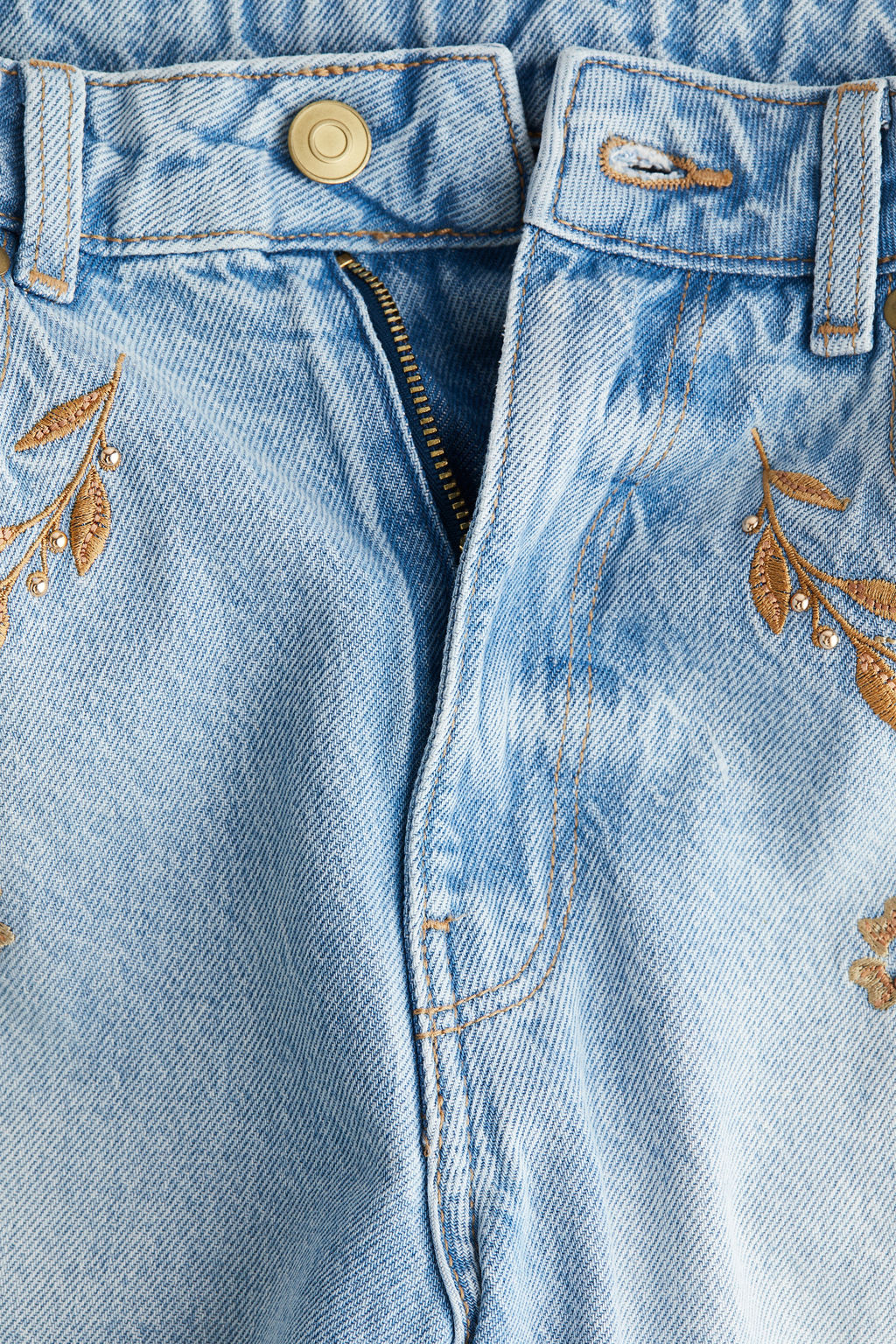 Wide Ultra High Jeans - H&m фото 5