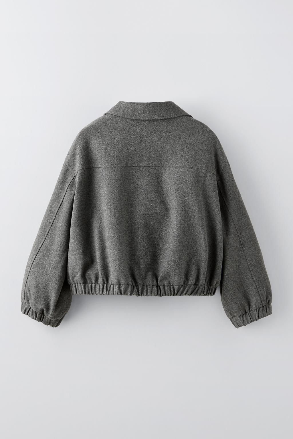 BOMBER JACKET WITH ZIP - Zara фото 3