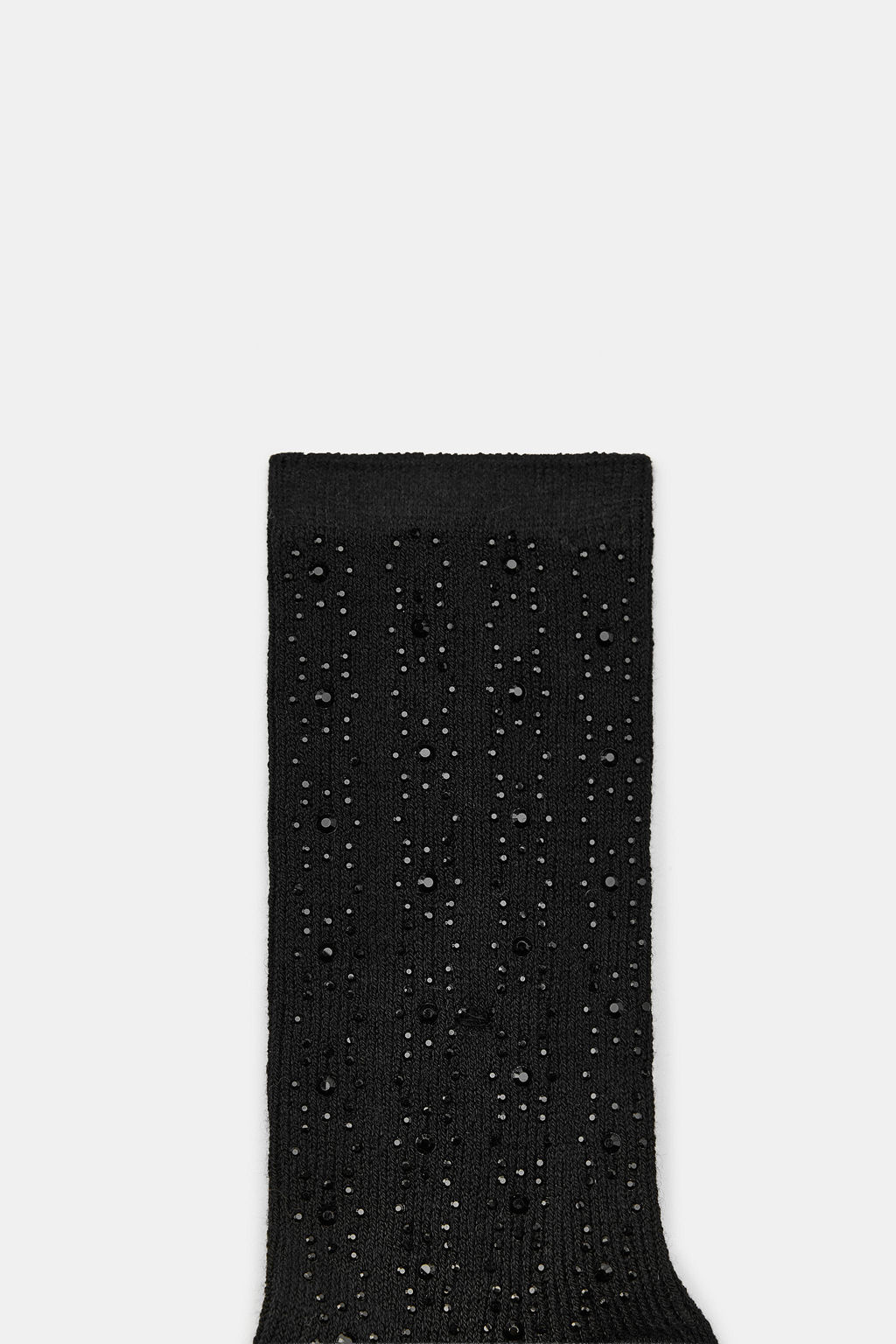 RIBBED RHINESTONE SOCKS - Zara фото 2