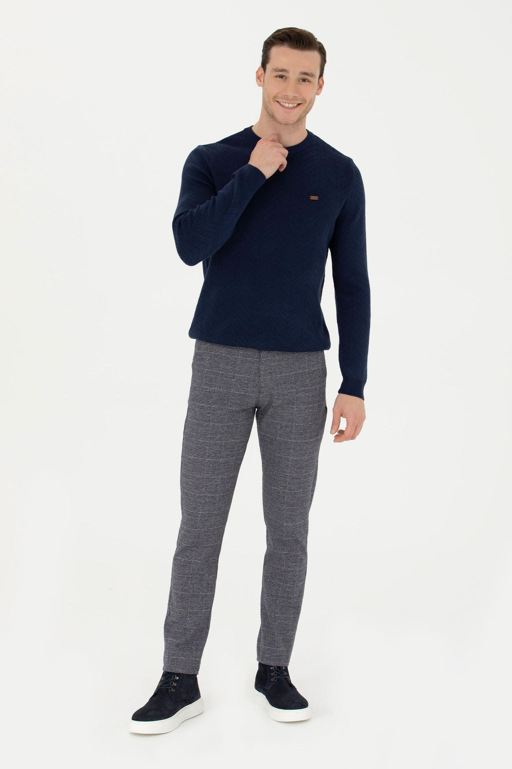 Мужской темно-синий свитер - U.s. polo assn фото 18