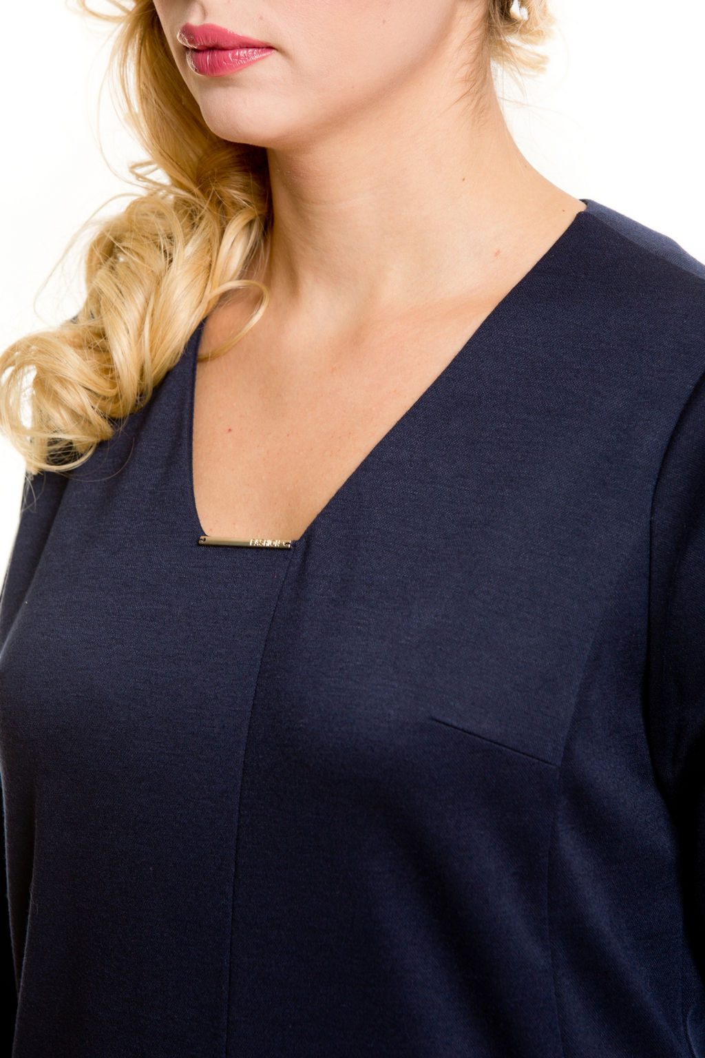 Платье 479-1 темно-синий - Novita фото 5