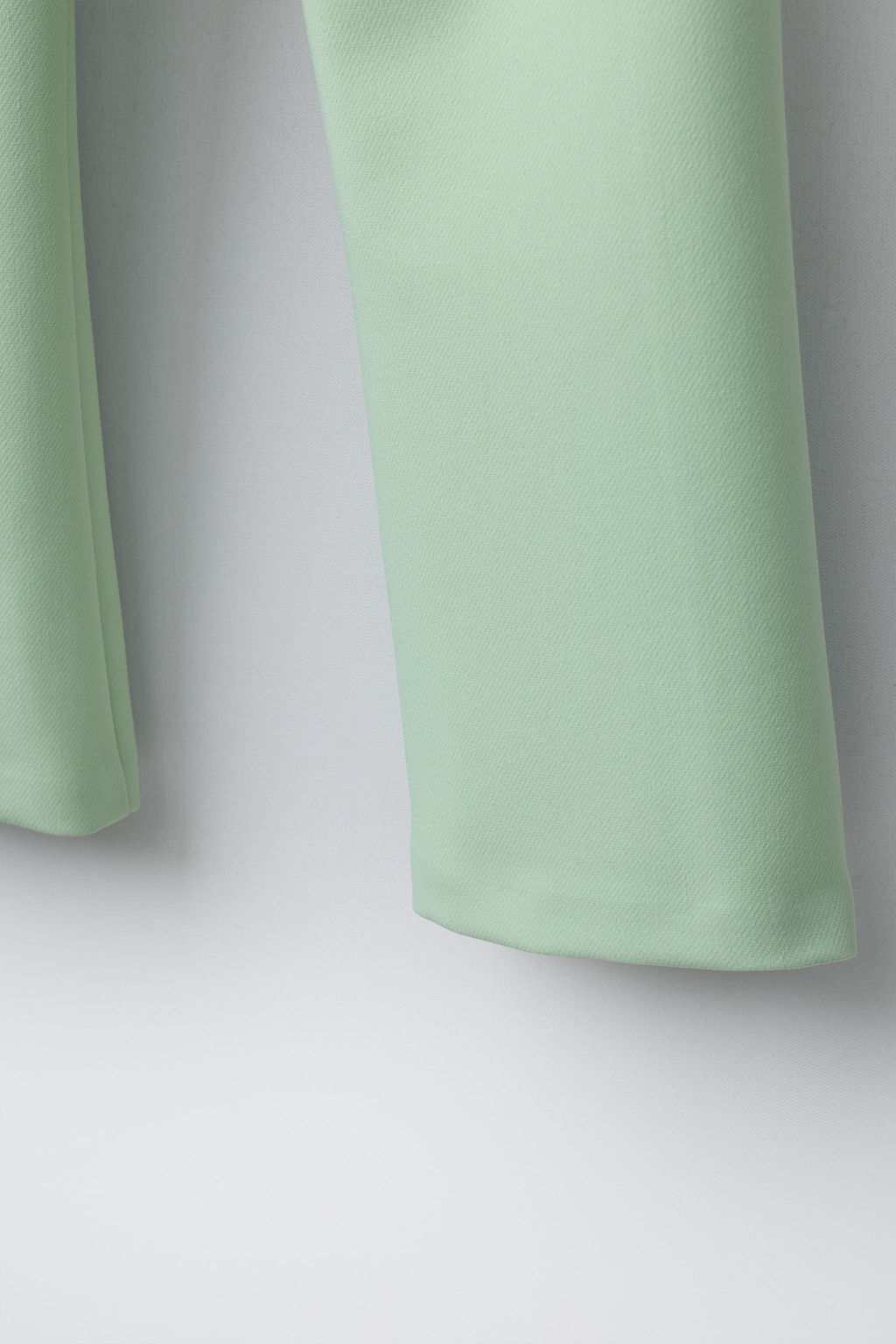 PANTAL?N FLARE NERVIO / Verde agua - Zara фото 4