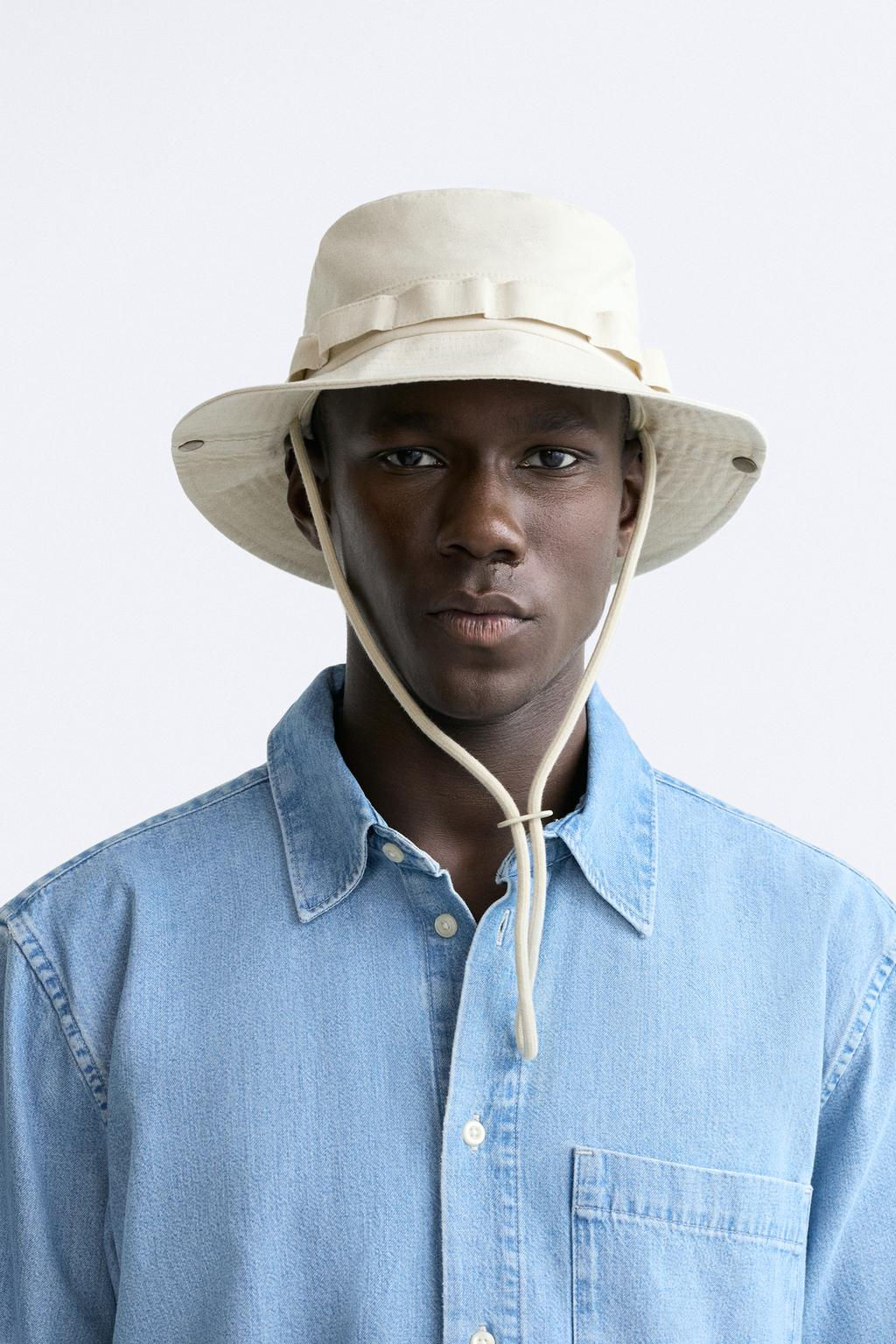 UTILITY BUCKET HAT - Zara фото 14
