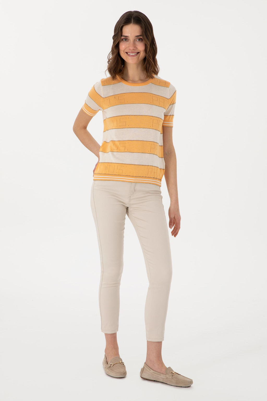 Kad_n Turuncu Kazak Sepette S_rpriz _ndirim - U.s. polo assn фото 4