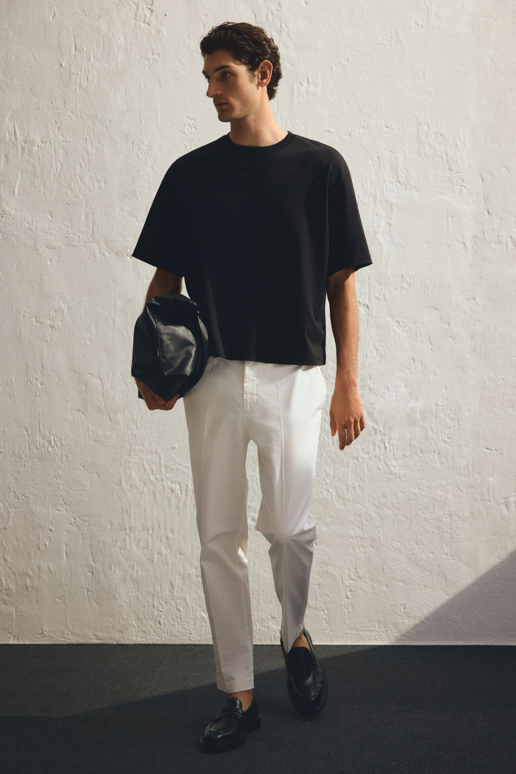 Pantal?n cropped Slim Fit - H&m фото 7