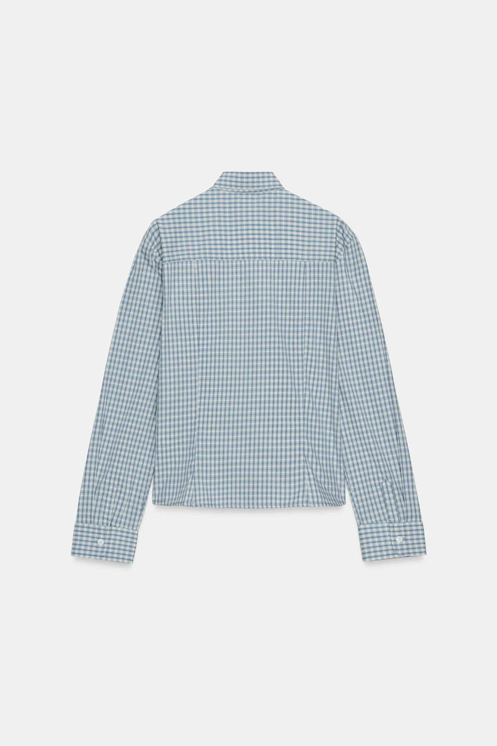 OVERSIZE STRIPED POPLIN SHIRT - Zara фото 23