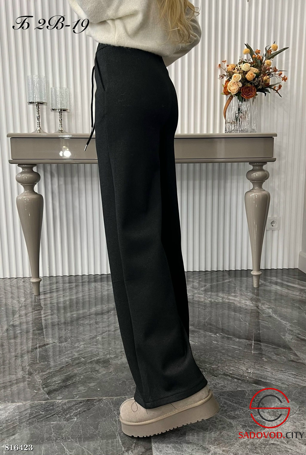 Штаны женские с флисом внутри - Bruno фото 2