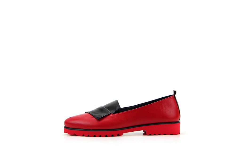 Лоферы EDART 118.sigma red.red  фото 4