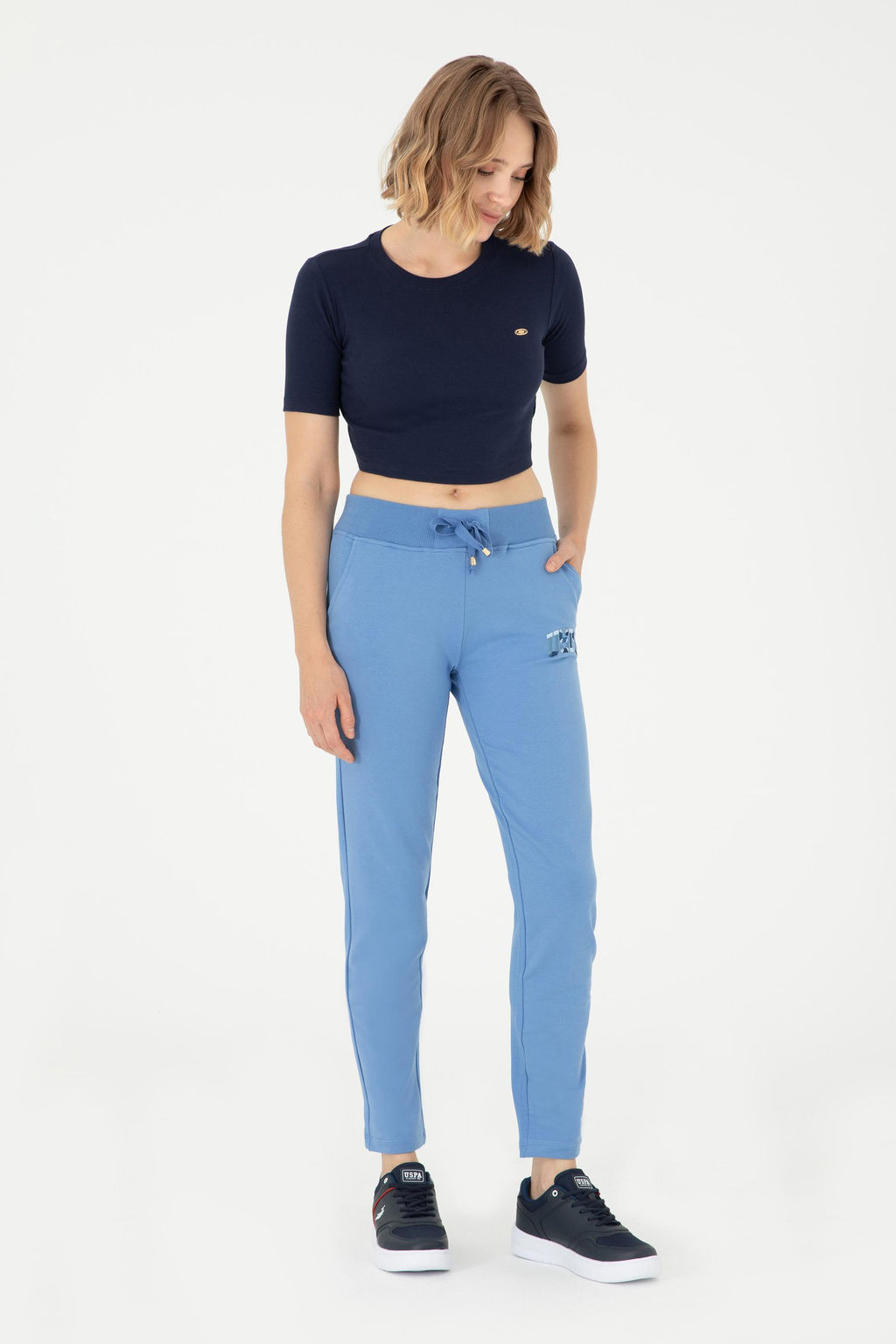 Женские темно-синие спортивные штаны Неожиданная скидка в корзине - U.s. polo assn фото 3