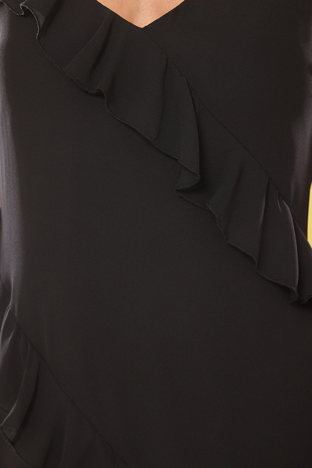 Siyah Duz A Kesim F?rf?rl? Mini Dokuma Elbise TWOSS25EL00407 - Trendyolmilla фото 3