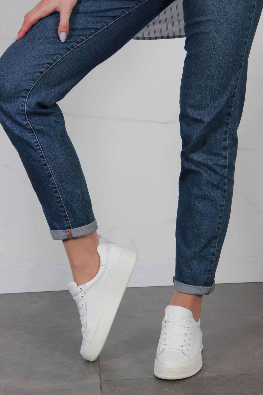 Кеды 128.143w.Белый