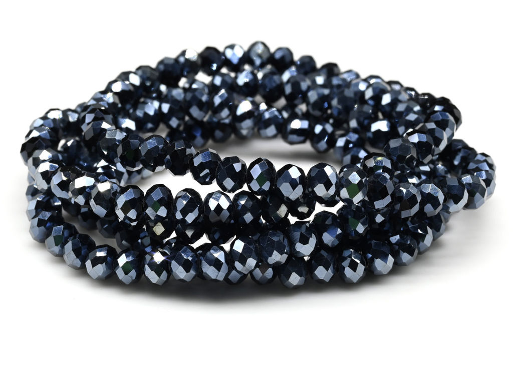 Бусы-браслет на резинке из циркона кукуруза гр.6мм зеленый хамелеон, 86см. Радуга камня  фото 29