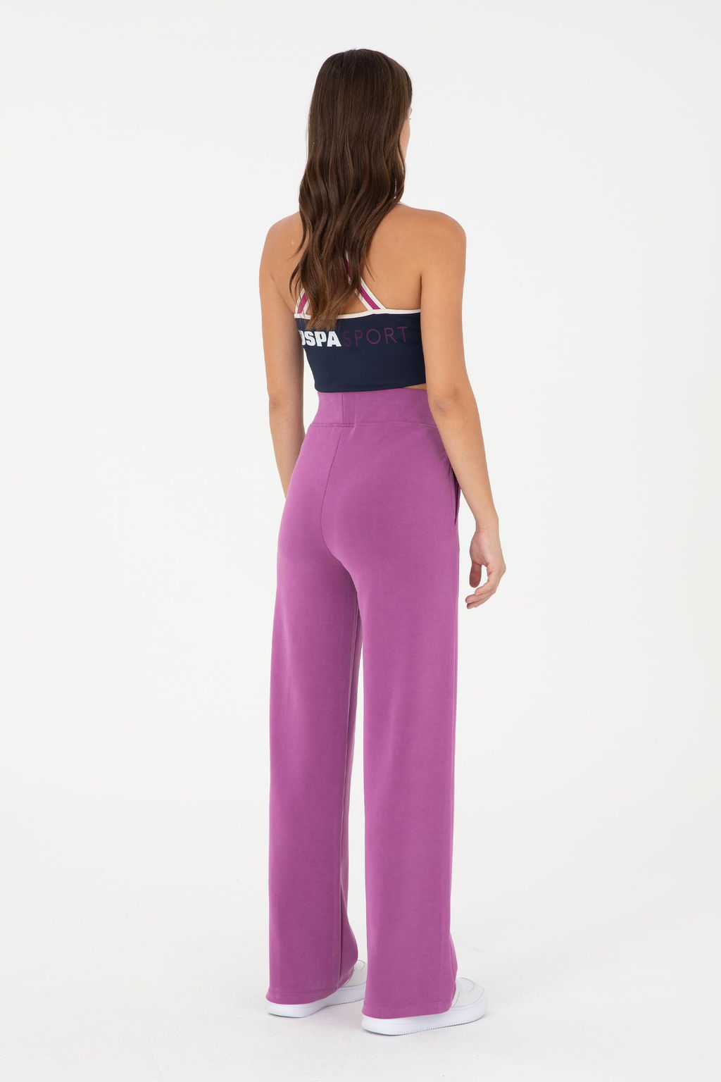 Женские фиолетовые спортивные штаны - U.s. polo assn фото 4