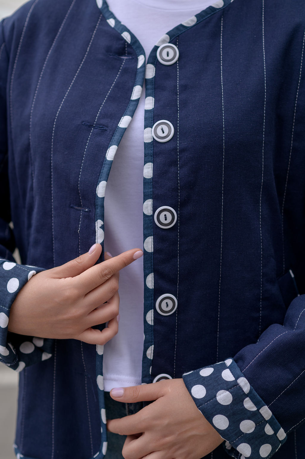 куртка 100% Лен + утеплитель 100% хлопок - Новый лен фото 11