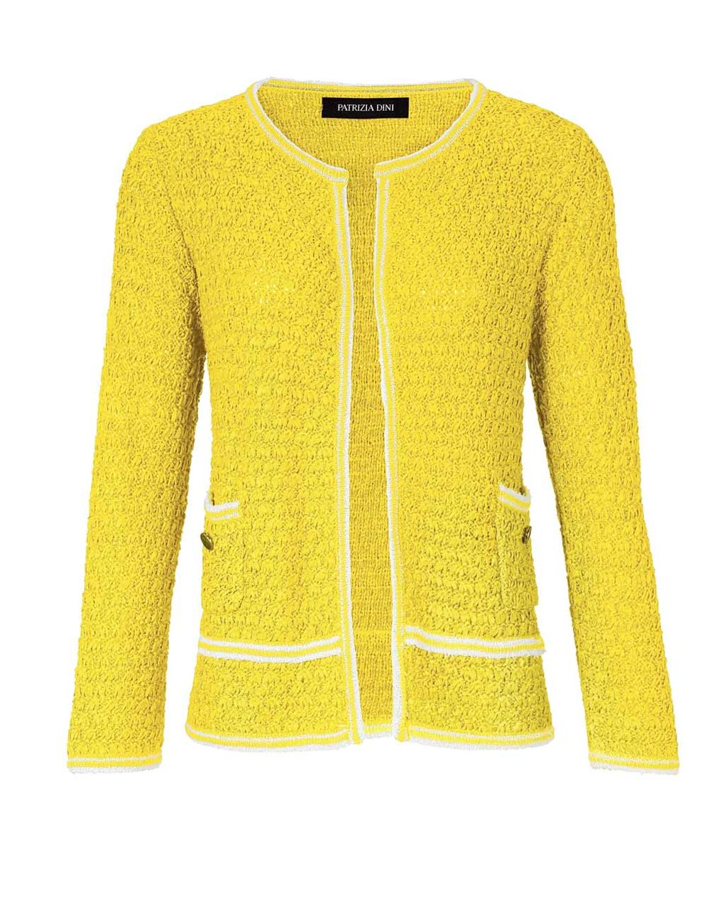 Кардиган, желтый - Patrizia dini фото 2