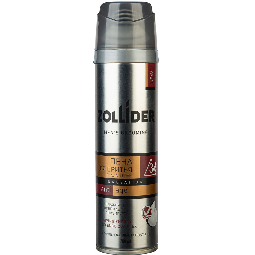 Zollider Anti-Age, пена для бритья 200 мл