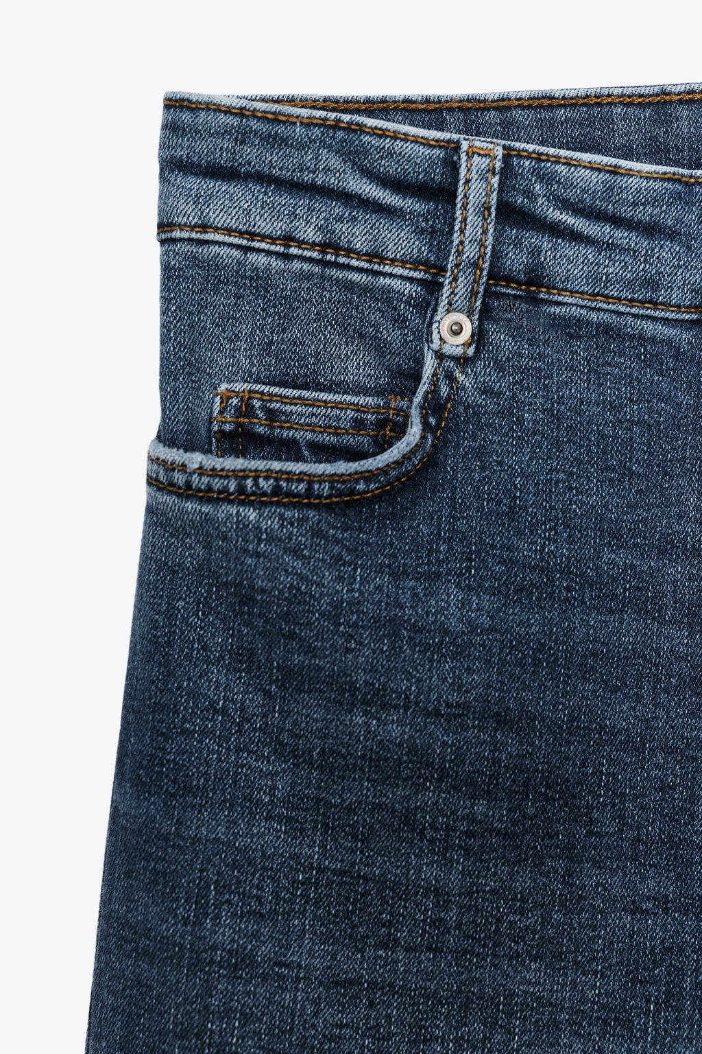ZW COLLECTION HIGH-WAIST WIDE-LEG JEANS - Zara фото 8