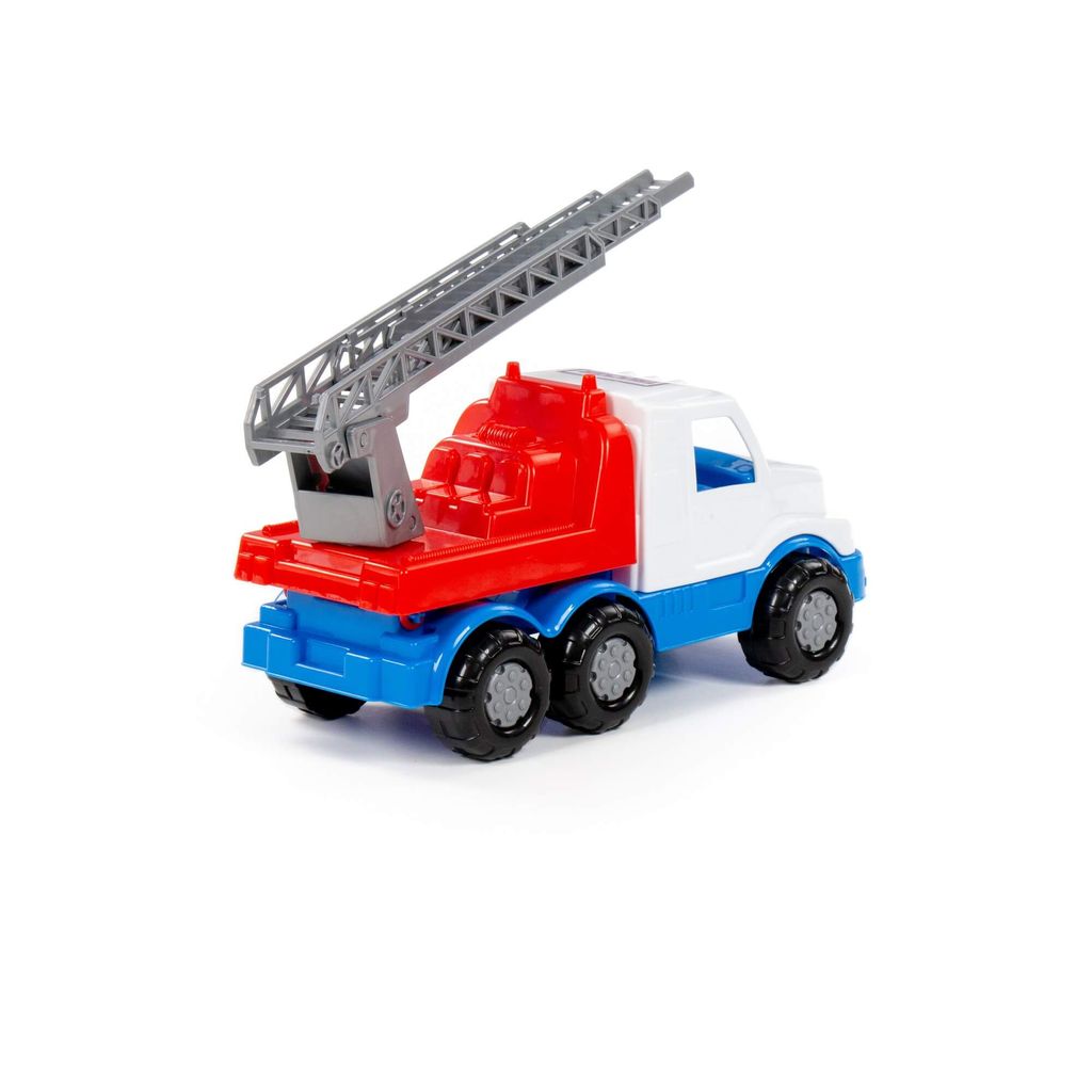 Гоша, автомобиль-пожарная спецмашина (бело-синяя) - Полесье фото 4