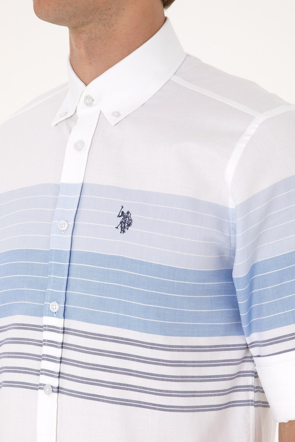 Erkek Lacivert Uzun Kollu G_mlek - U.s. polo assn фото 7