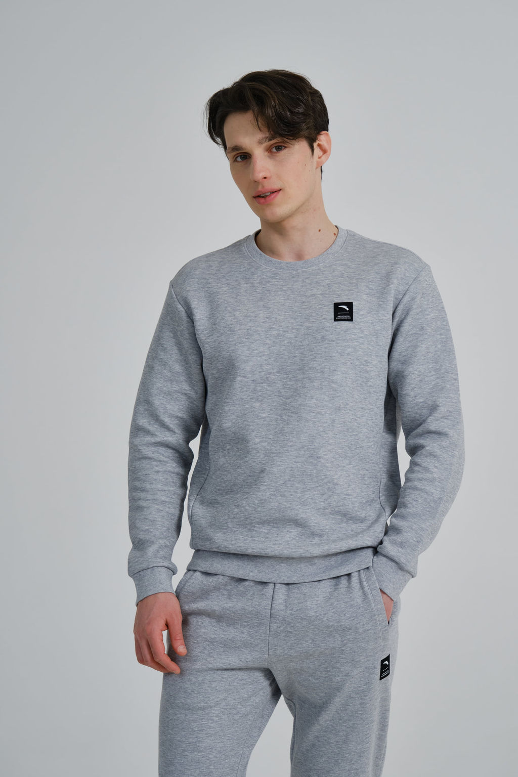 Свитшот Серый - Anta фото 2