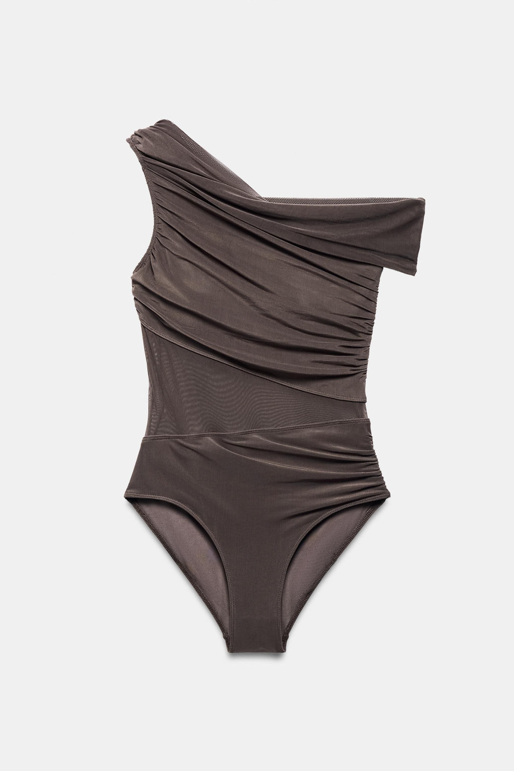 BA?ADOR ASIM?TRICO TUL CUT OUTS / Gris - Zara фото 5