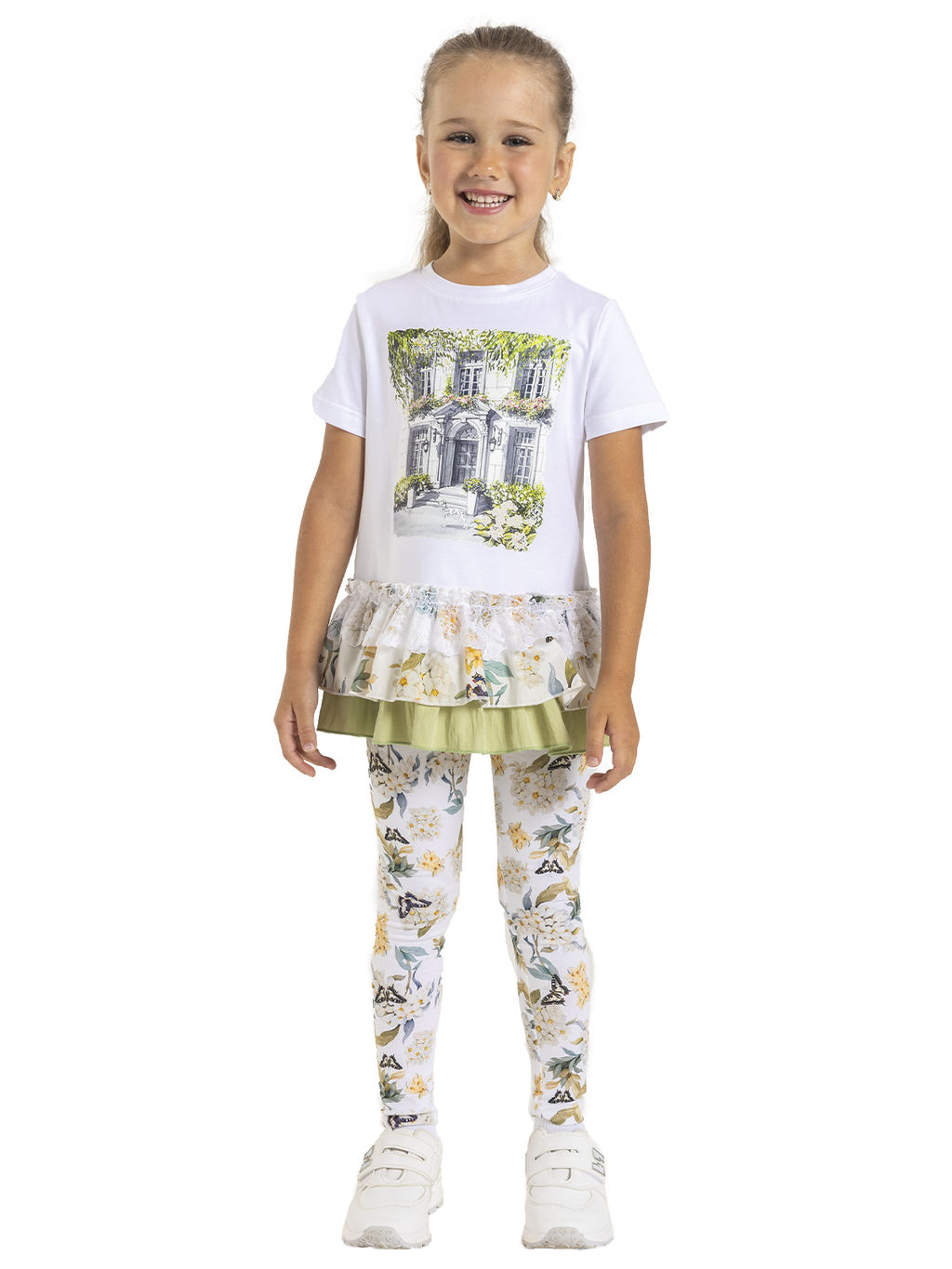 Брюки для девочки О56832 - Карамелли фото 8