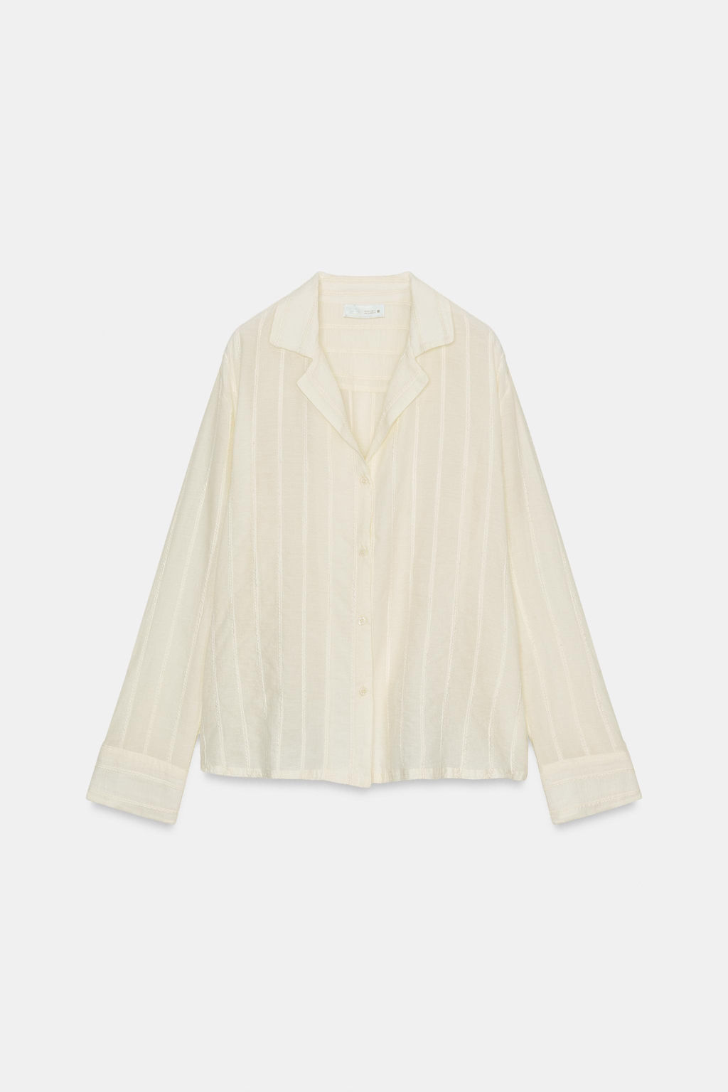 ZW COLLECTION STRIPED SHIRT - Zara фото 8