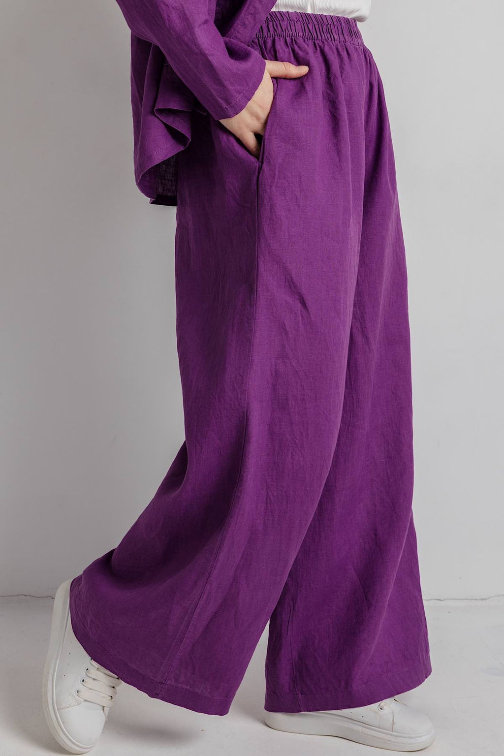 Брюки женские Б91028/01/Фиолетовый