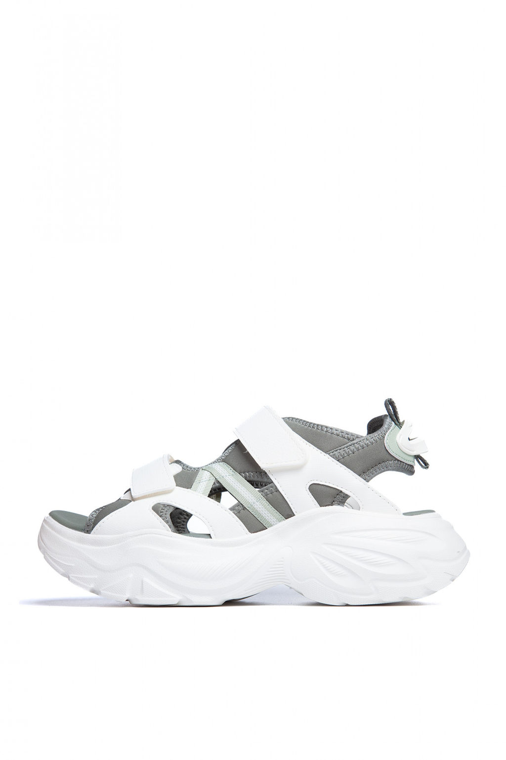 Сандалии Зеленый/бежевый