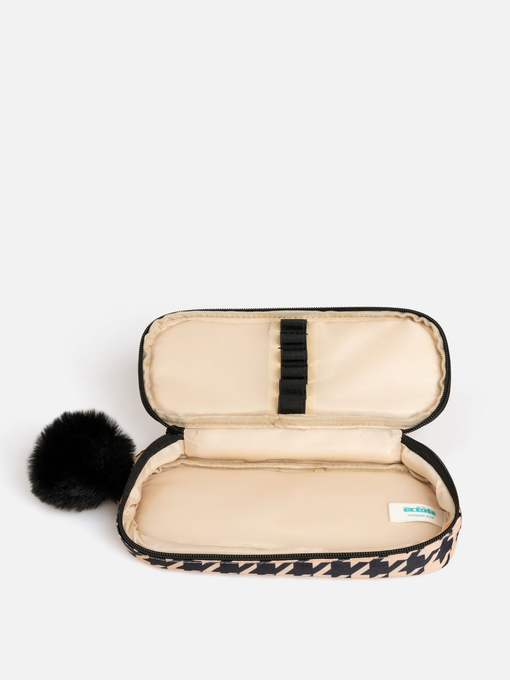 ACOOLA / Пенал детский Knoll черный с бежевым  фото 2