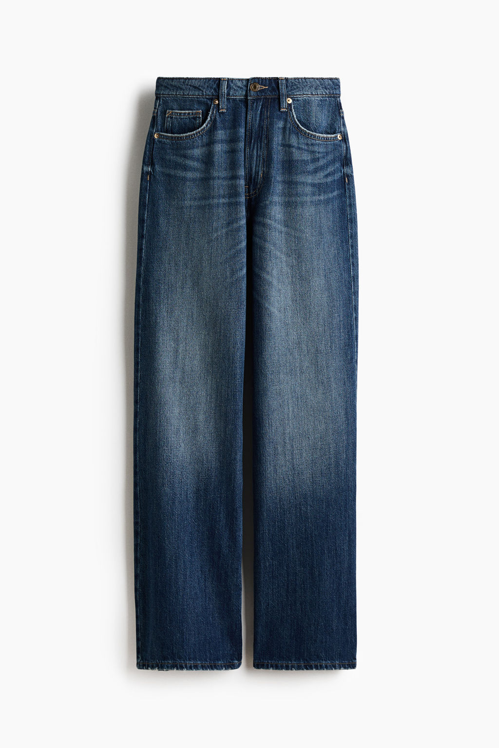 Wide High Waist Jeans - H&m фото 13