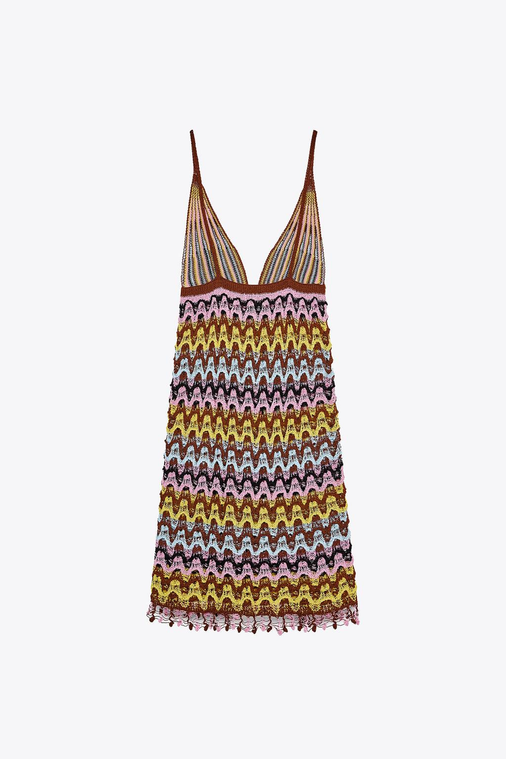 MINI KNIT DRESS - Zara фото 6