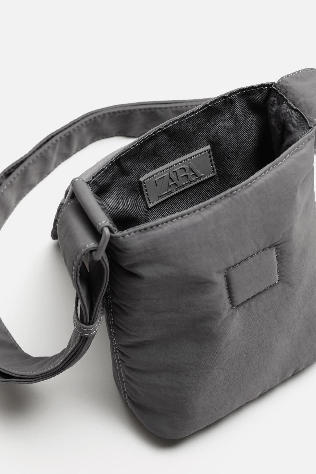 MINI NYLON MESSENGER BAG - Zara фото 18