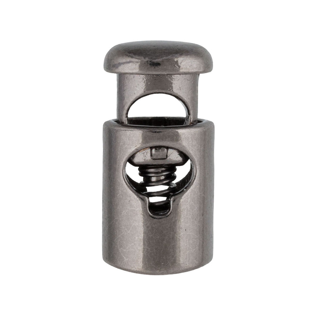 Зажим металл Micron GB 2000 d 4.5 мм в пакете 12 шт №06 черный никель