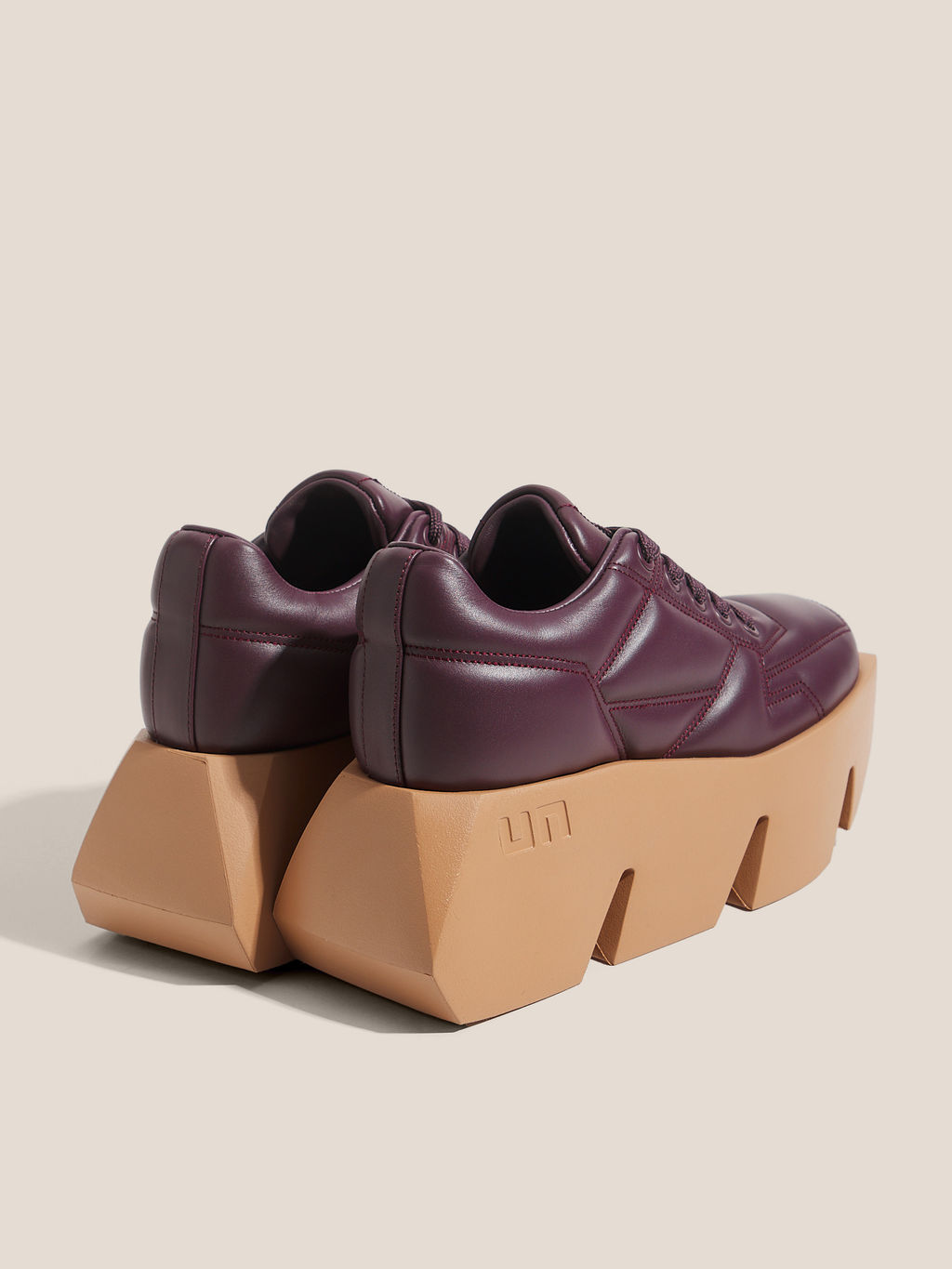 Женские полуботинки UNITED NUDE Bull Puffy Sneaker Артикул 4636558, темно-бордовый