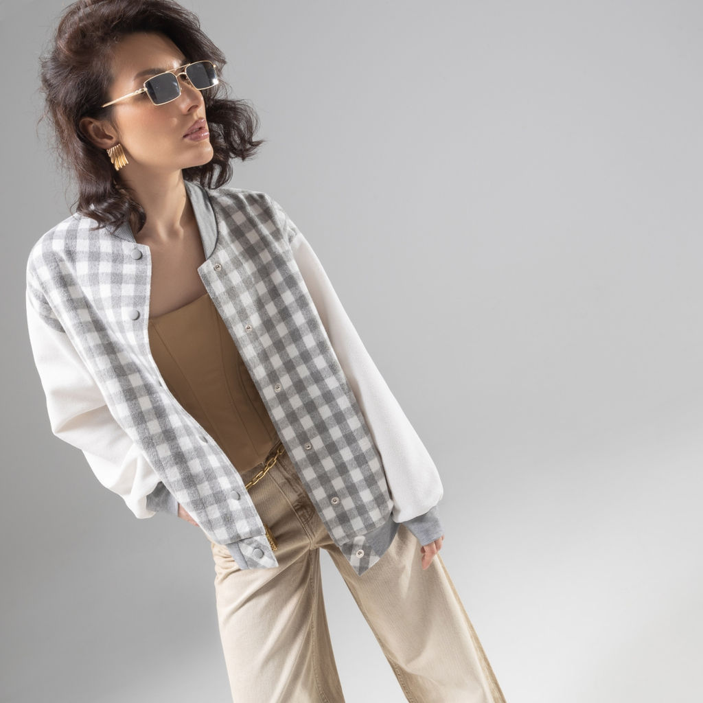 Бомбер свободного кроя, Движение вперед - Charutti фото 2