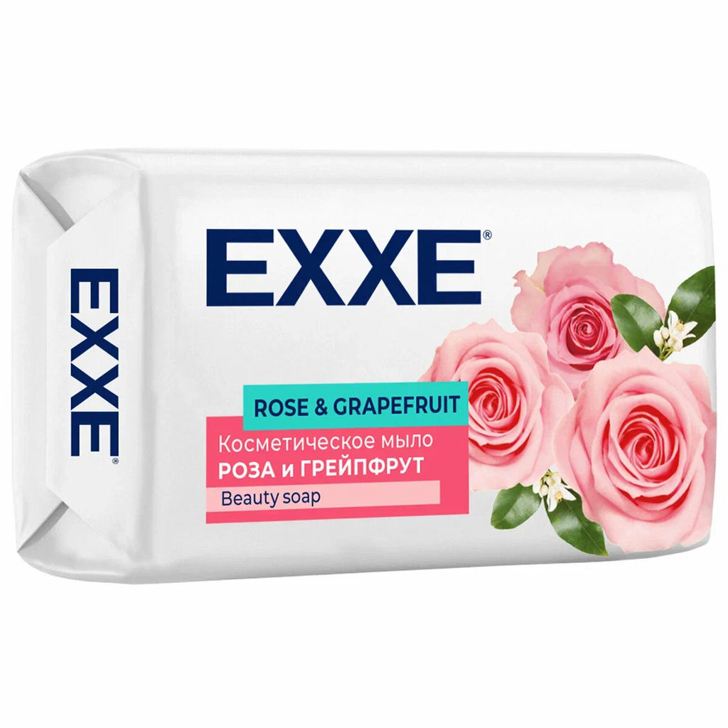 EXXE мыло косметическое 90гр Роза и грейпфрут - Aroma drop фото 2