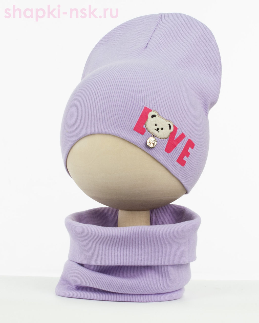 02-23-LT Комплект (колпак+снуд) (50-52)