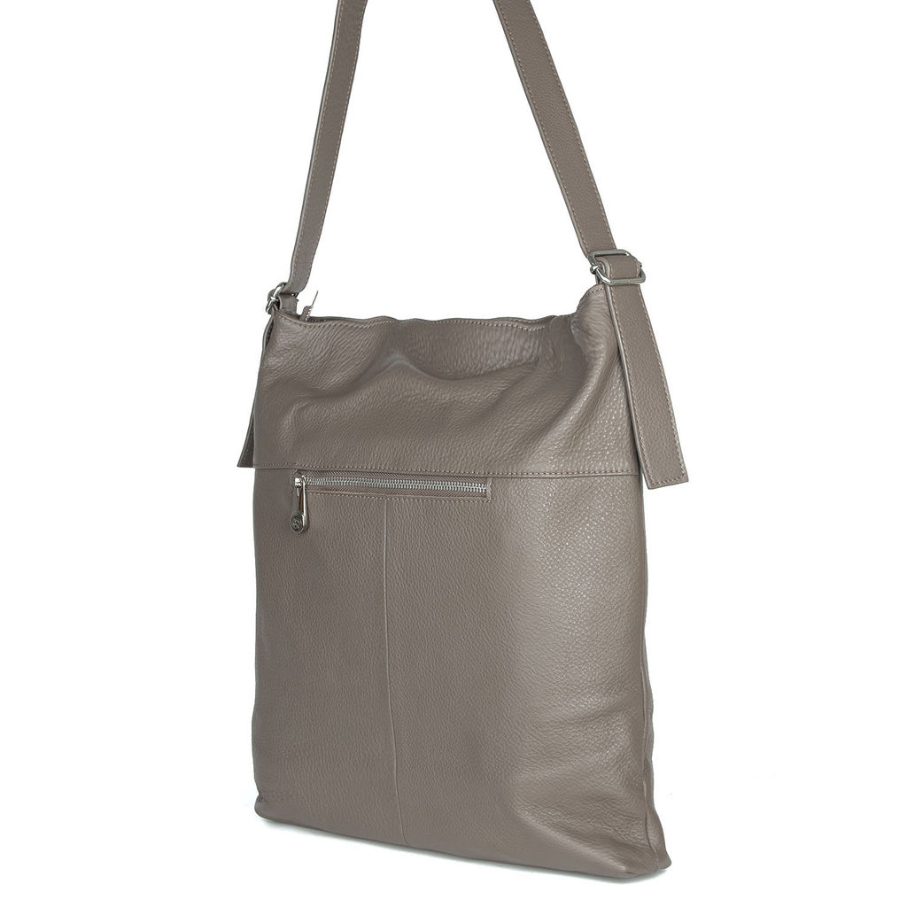 SJ7686 d khaki, Женская кожаная сумка, Barcelo Biagi
