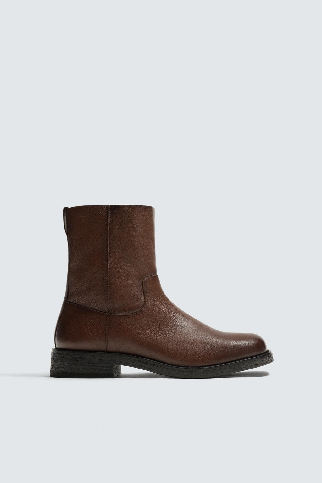 LEATHER LIMITED EDITION BOOTS - Zara фото 4