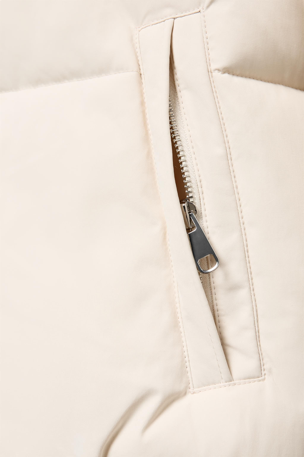 FAUX SHEARLING HOOD WATER-REPELLENT WINDPROOF ANORAK - Zara фото 11